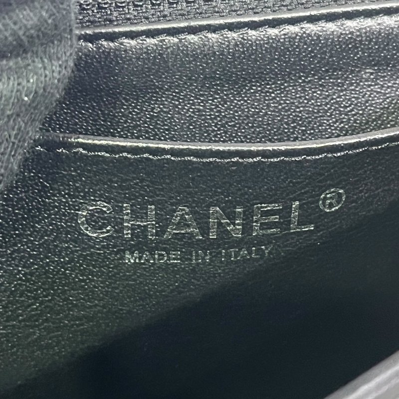 【美收精品】CHANEL黑色羊皮CF20 5-154-9