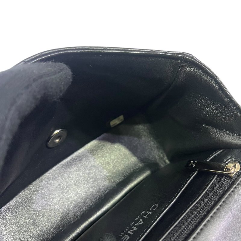 【美收精品】CHANEL黑色羊皮CF20 5-154-11