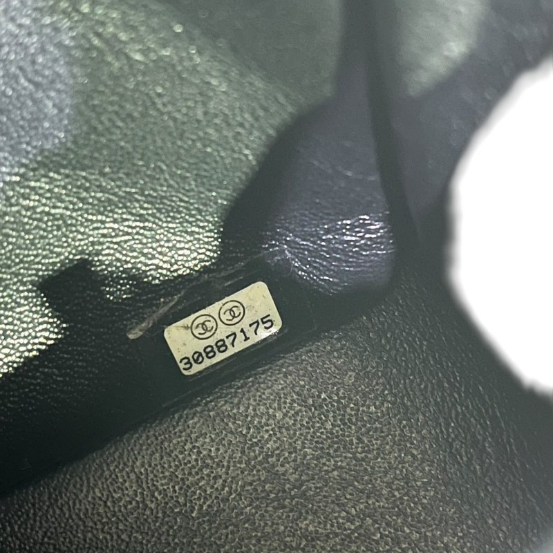 【美收精品】CHANEL黑色羊皮CF20 5-154-12