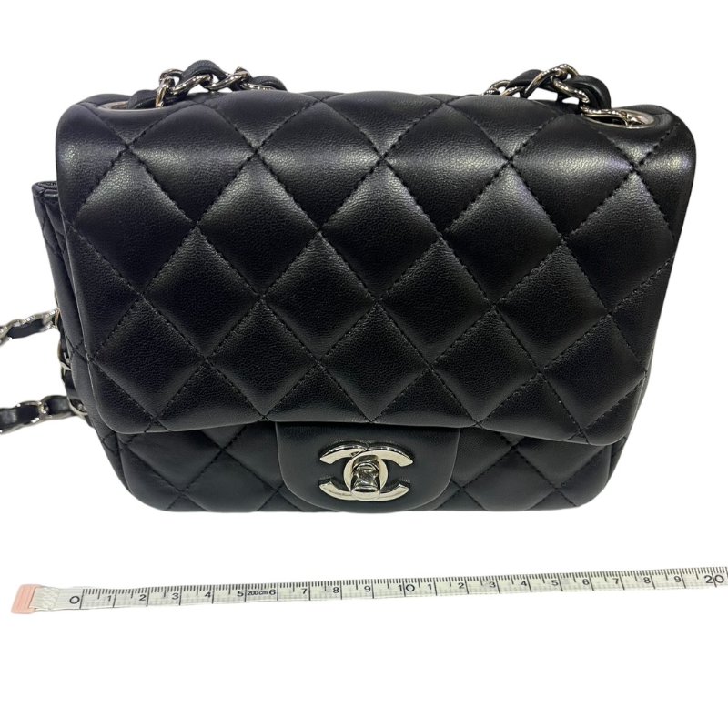 【美收精品】CHANEL黑色羊皮CF20 5-154-19