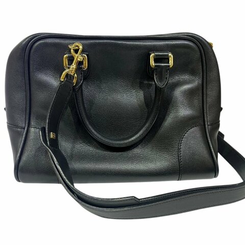 【美收精品】LOEWE黑色肩背包 5-156