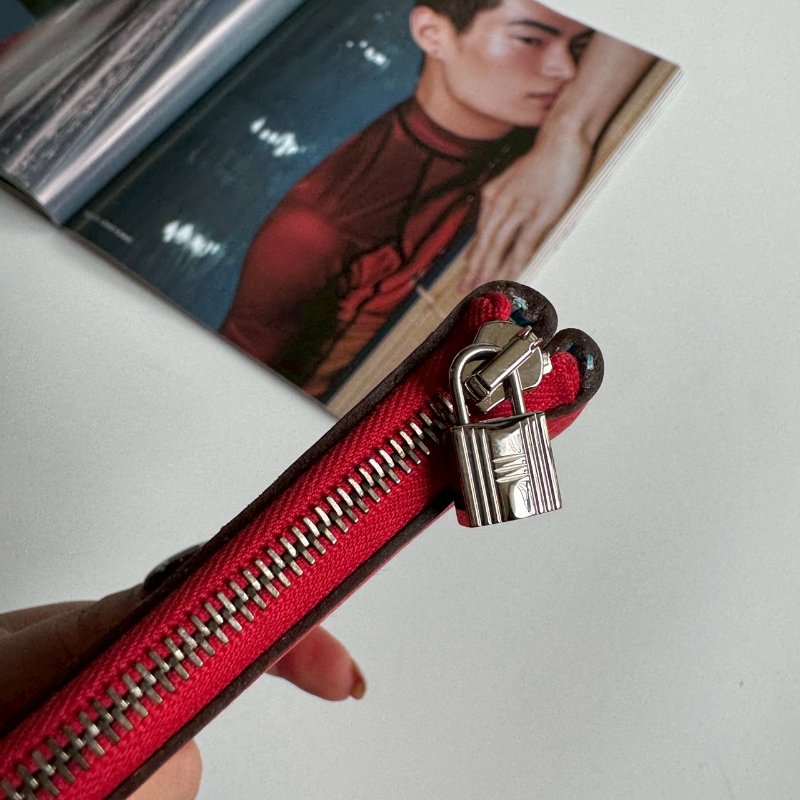 💥全新商品💥 Hermes 紅色多功能防水收納包-2