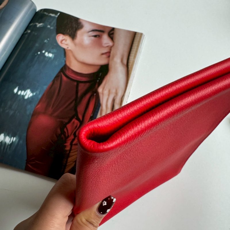 💥全新商品💥 Hermes 紅色多功能防水收納包-3