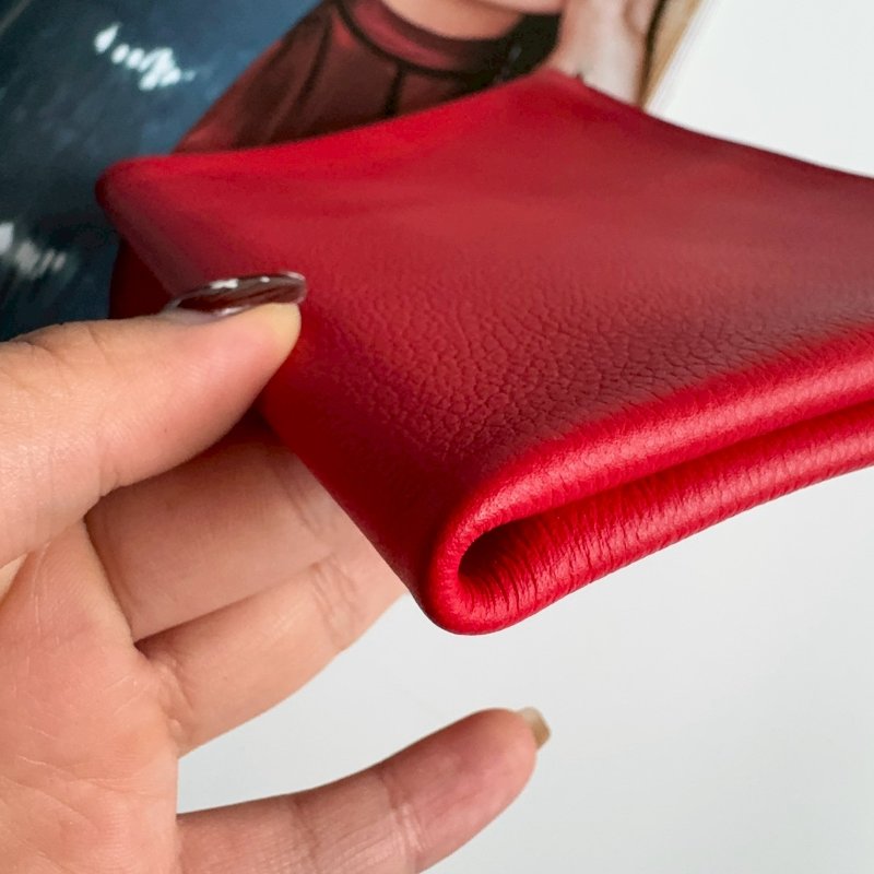 💥全新商品💥 Hermes 紅色多功能防水收納包-4