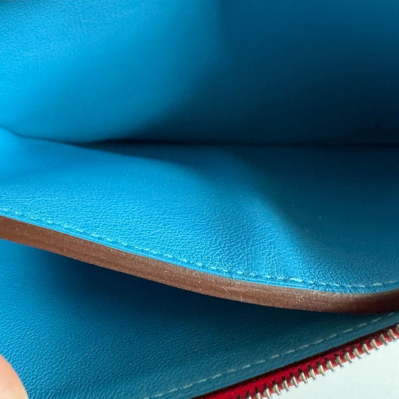 💥全新商品💥 Hermes 紅色多功能防水收納包-10