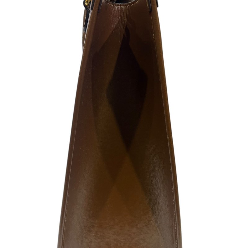 【美收精品】GUCCI茶色手提包 5-185-2