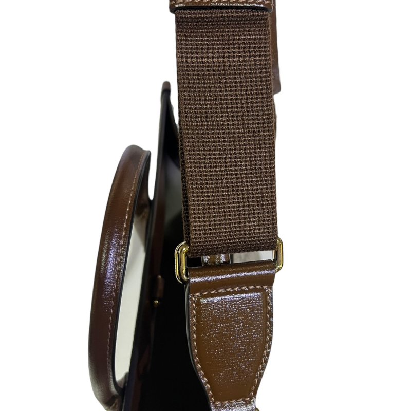 【美收精品】GUCCI茶色手提包 5-185-16