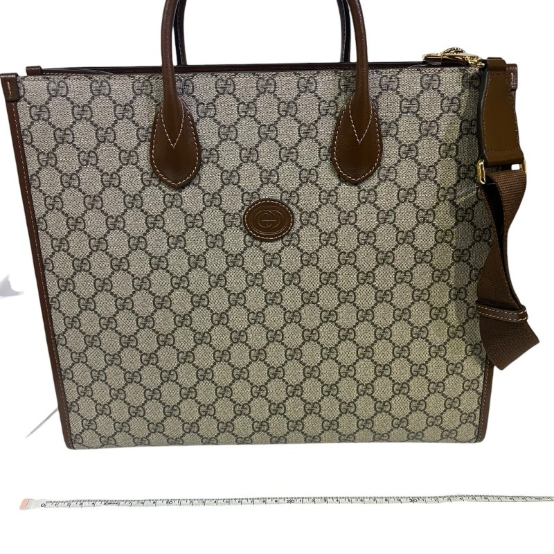 【美收精品】GUCCI茶色手提包 5-185-17