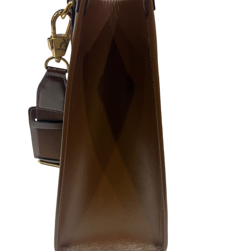 【美收精品】GUCCI茶色手提包 5-185-18