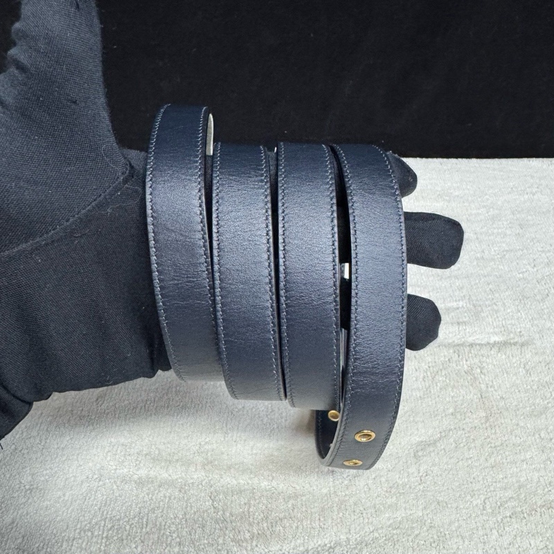 Dior迪奧 藍色老花Montaigne蒙田30單肩斜挎包-8