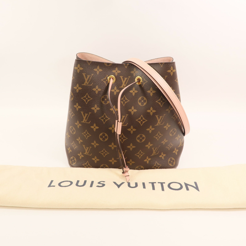 LOUIS VUITTON Monogram Neo Noe金扣手挽肩背兩用袋-7