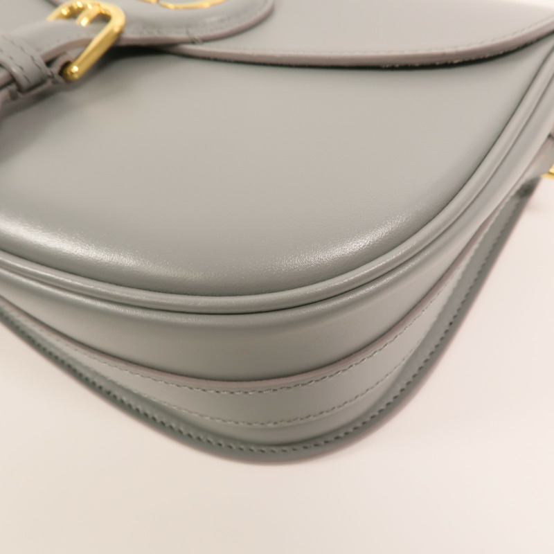 Dior 牛皮皮革Bobby Bag Medium金扣肩背袋-10