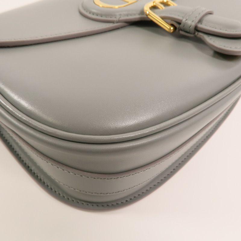 Dior 牛皮皮革Bobby Bag Medium金扣肩背袋-11