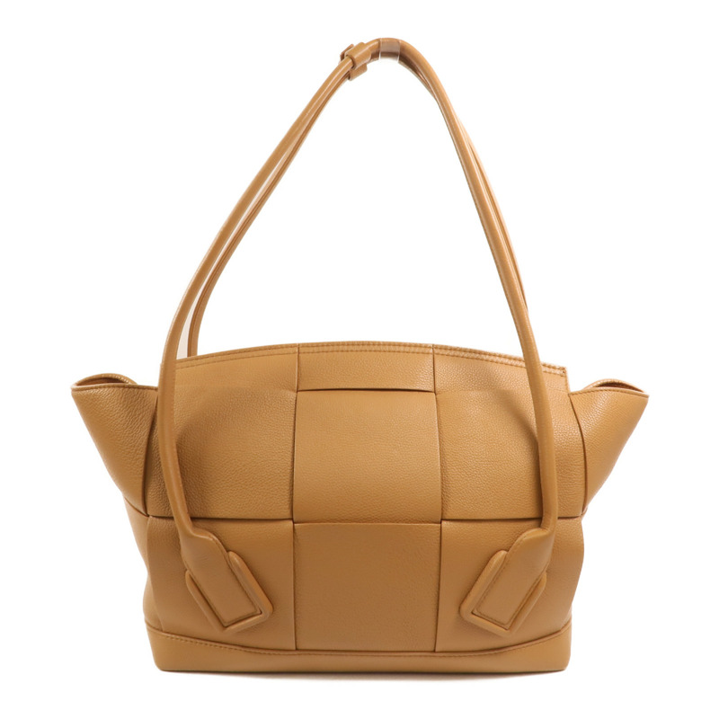BOTTEGA VENETA 牛皮皮革Arco Tote Bag金扣手挽袋-1