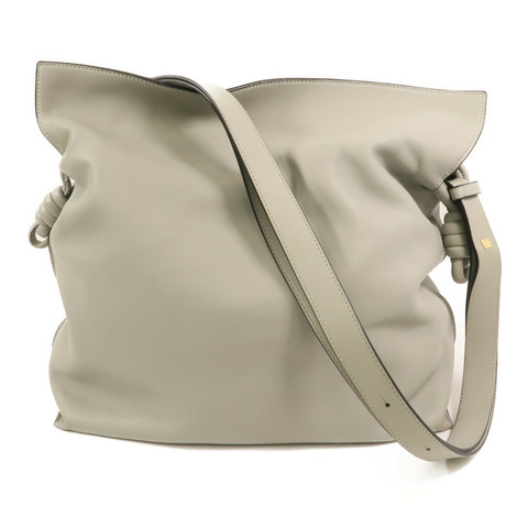 LOEWE 牛皮皮革Medium Flamenco金扣肩背袋