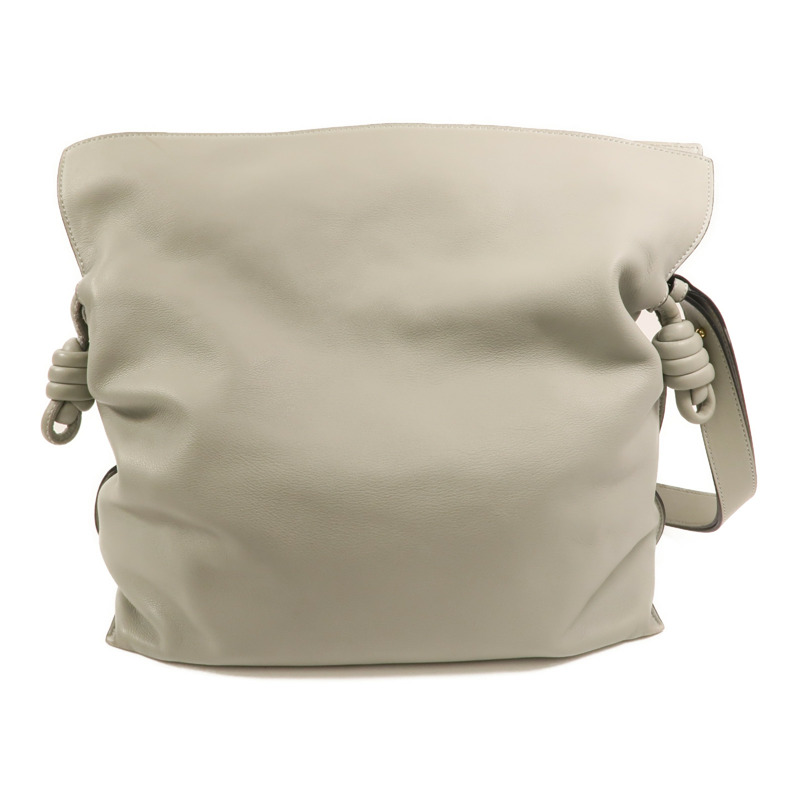 LOEWE 牛皮皮革Medium Flamenco金扣肩背袋-1
