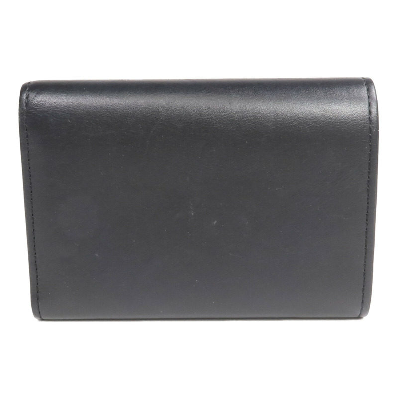 LOEWE 牛皮皮革Pebble Small Vertical Wallet金扣錢包-1