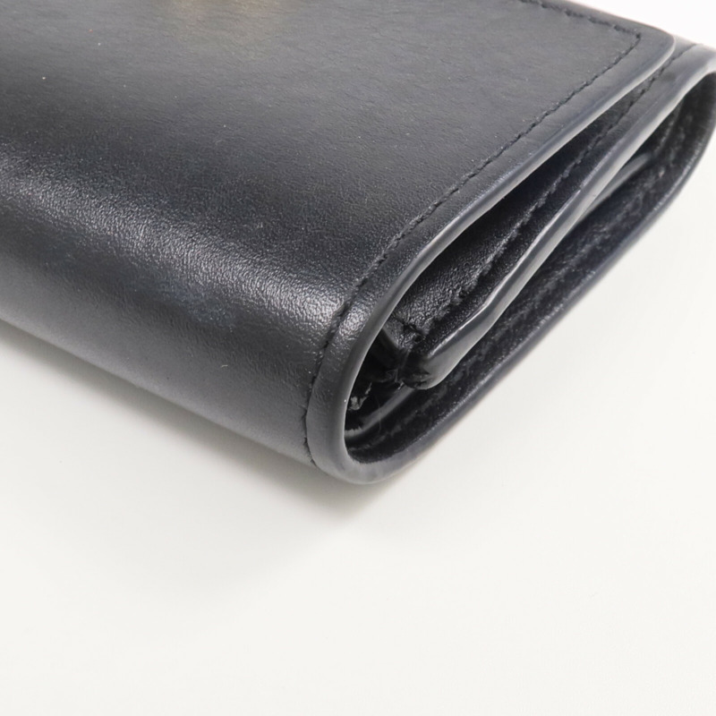 LOEWE 牛皮皮革Pebble Small Vertical Wallet金扣錢包-13