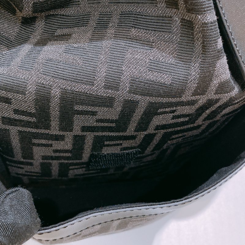 TW4778 Fendi 芬迪 經典 FF Logo 背包 Logo Medium Backpack Canvas-15