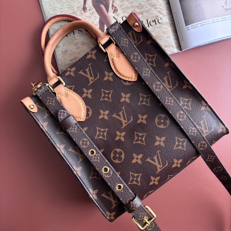 ::LOUIS VUITTON:: LV M46265 Sac Plat BB Monogram 帆布手提/斜背包 琴譜包-1