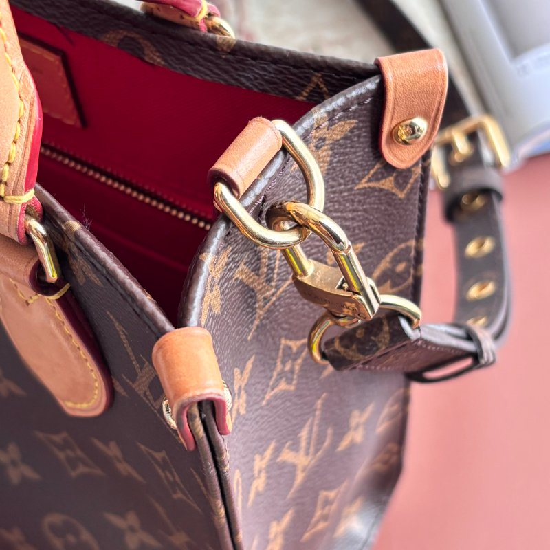 ::LOUIS VUITTON:: LV M46265 Sac Plat BB Monogram 帆布手提/斜背包 琴譜包-11