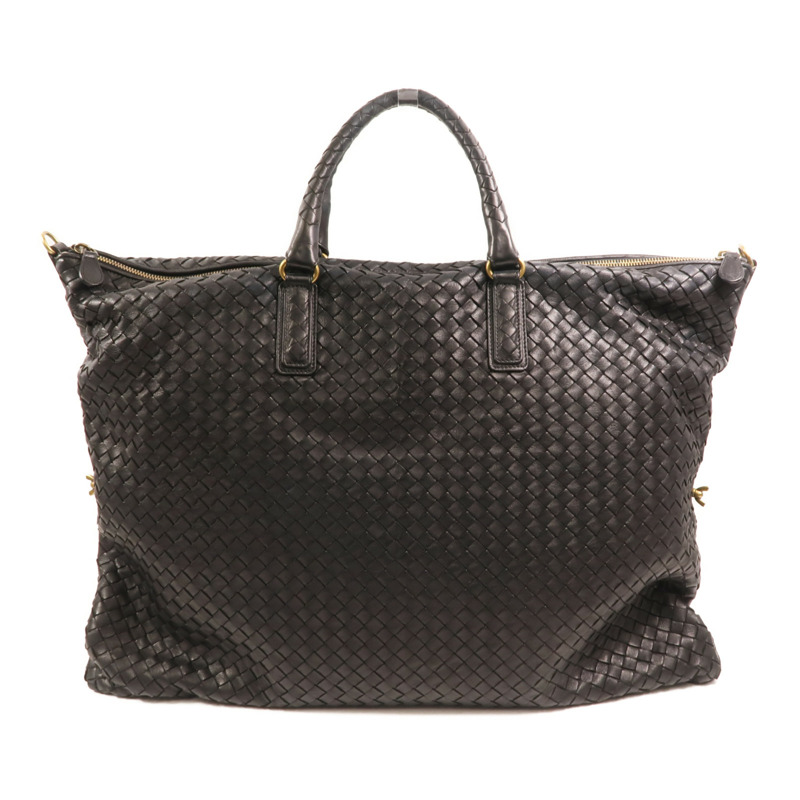 BOTTEGA VENETA 羊皮皮革Tote Bag金扣手挽袋-1