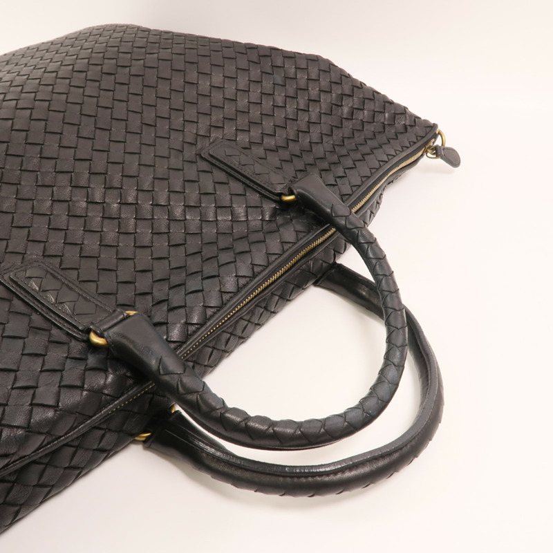 BOTTEGA VENETA 羊皮皮革Tote Bag金扣手挽袋-6