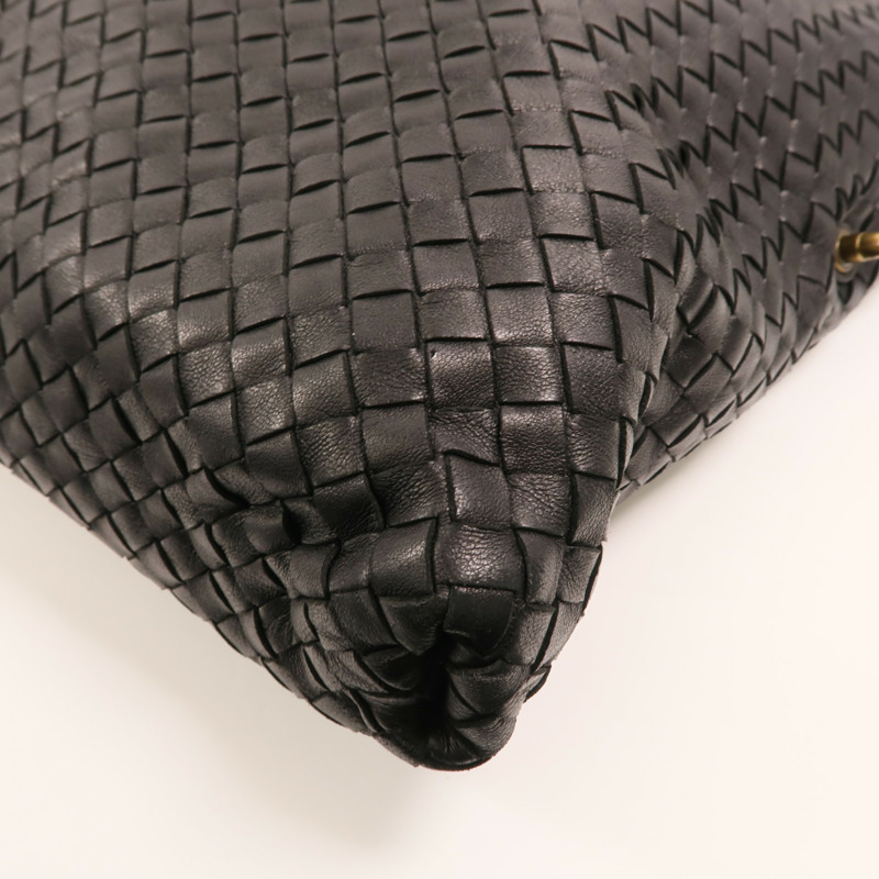 BOTTEGA VENETA 羊皮皮革Tote Bag金扣手挽袋-10