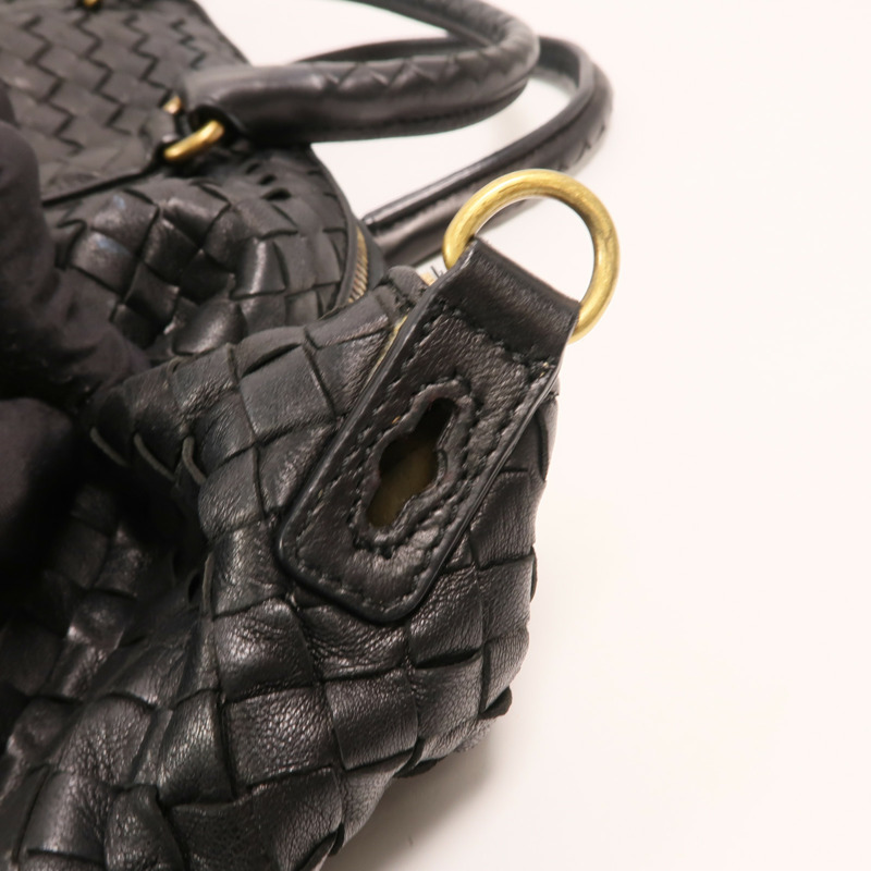 BOTTEGA VENETA 羊皮皮革Tote Bag金扣手挽袋-14