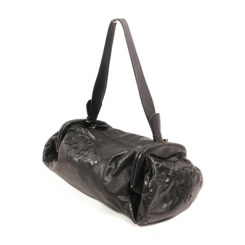 BOTTEGA VENETA 牛皮皮革Shoulder Bag金扣肩背袋-2