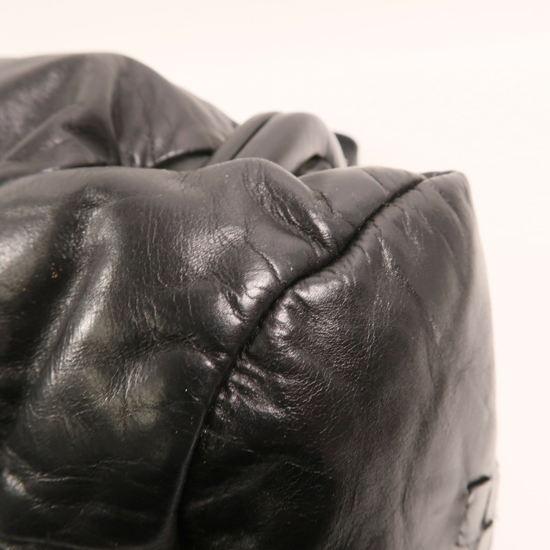 BOTTEGA VENETA 牛皮皮革Shoulder Bag金扣肩背袋-11