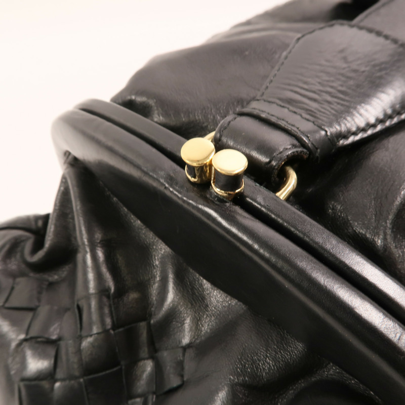 BOTTEGA VENETA 牛皮皮革Shoulder Bag金扣肩背袋-13