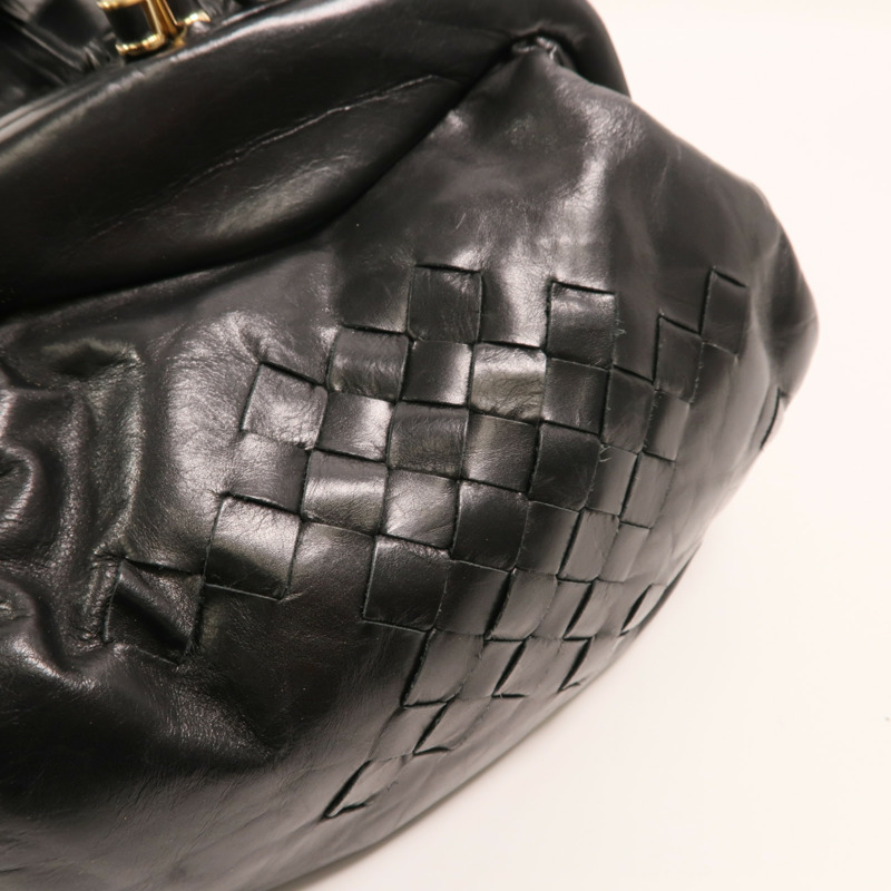 BOTTEGA VENETA 牛皮皮革Shoulder Bag金扣肩背袋-14