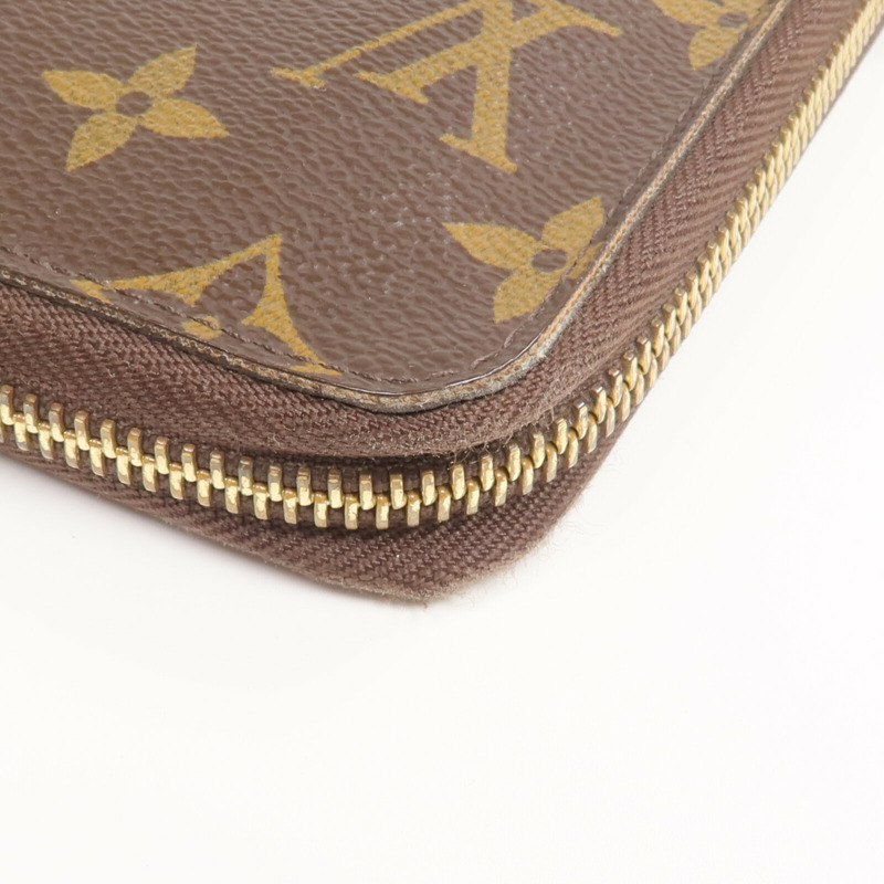 LOUIS VUITTON Monogram Zippy Organizer金扣長錢包-9