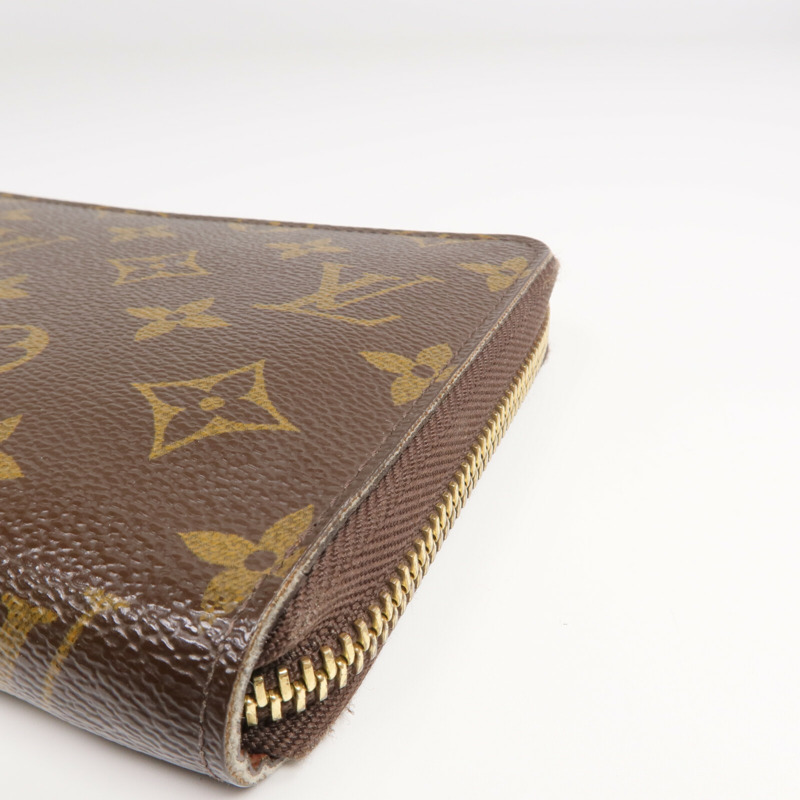 LOUIS VUITTON Monogram Zippy Organizer金扣長錢包-17