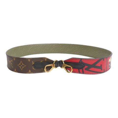 LOUIS VUITTON Monogram/Epi Shoulder Strap金扣肩帶