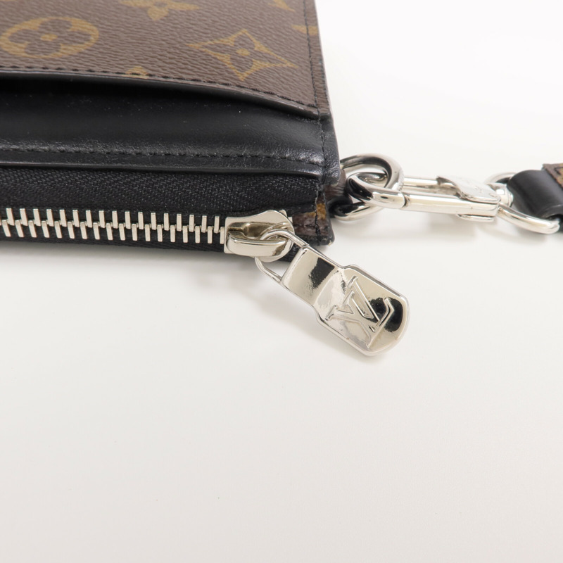 LOUIS VUITTON Monogram Macassar Zippy Dragonne銀扣長錢包-5