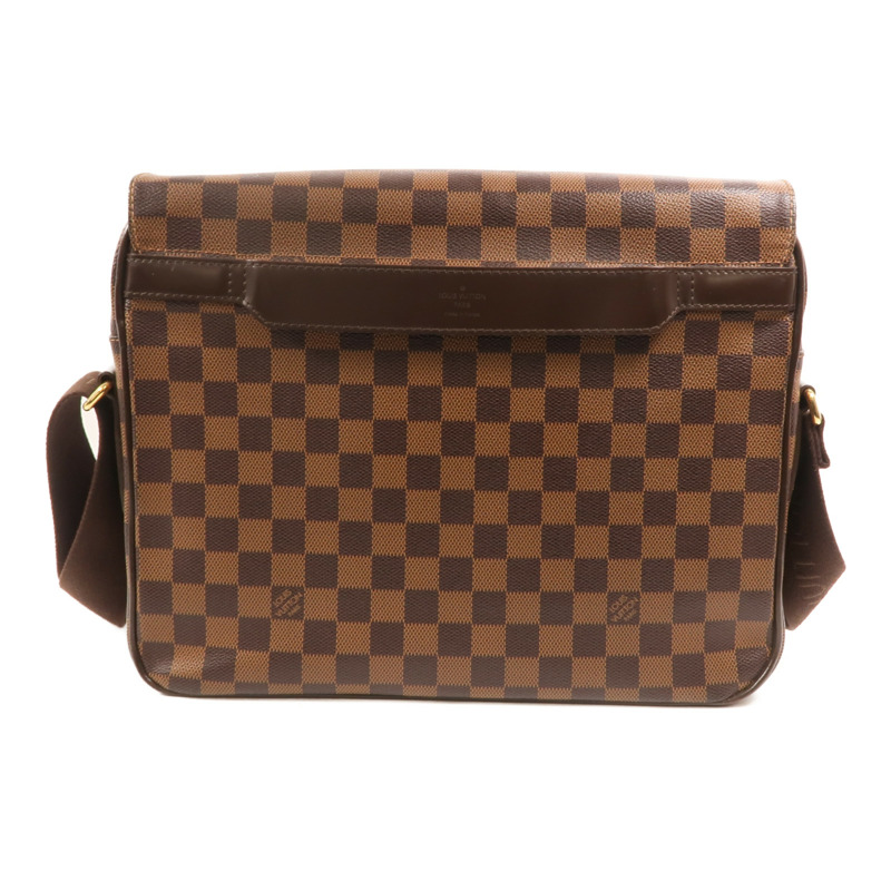 LOUIS VUITTON Damier Shelton MM金扣肩背袋-1