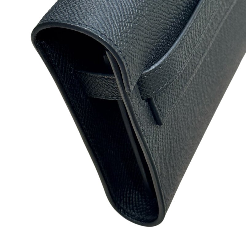 HERMES KELLY TO GO 側背包 Epsom 小牛皮 黑色 金扣-6