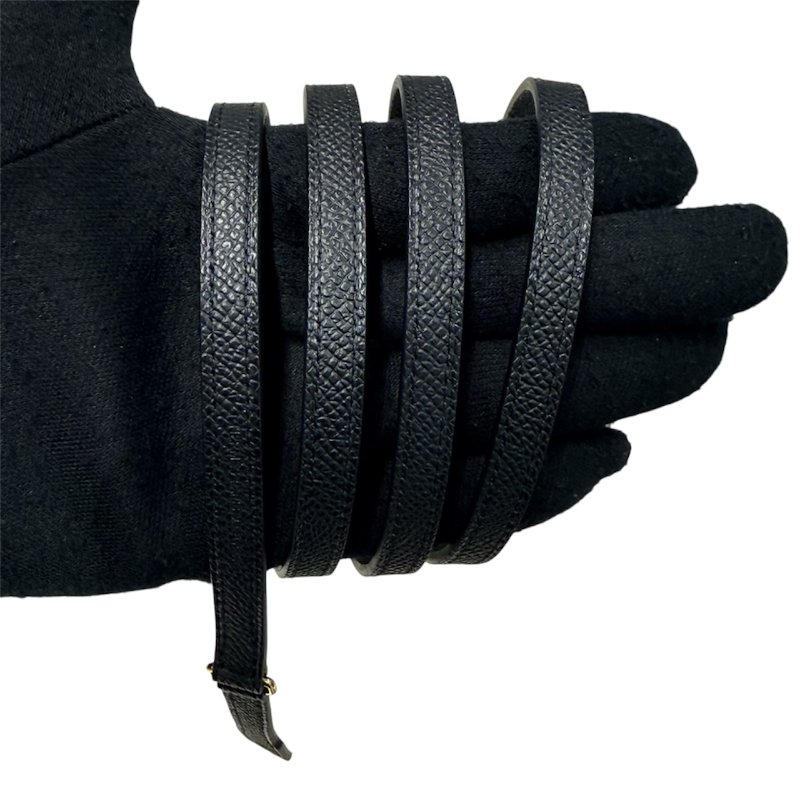 HERMES KELLY TO GO 側背包 Epsom 小牛皮 黑色 金扣-12