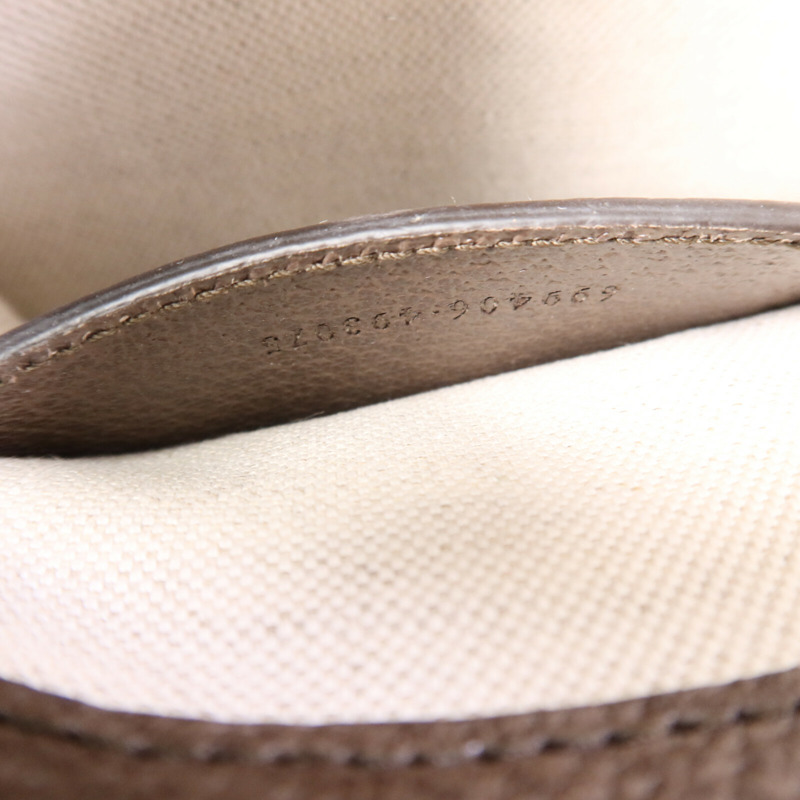 GUCCI 帆布Jumbo GG金扣手挽肩背兩用袋-7