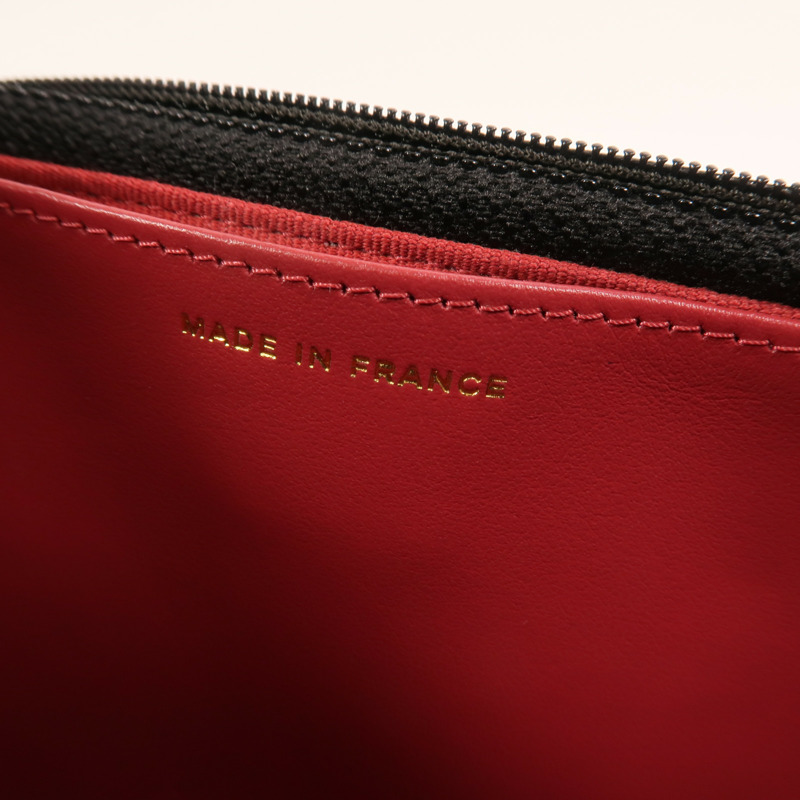 CHANEL 羊皮皮革WOC 19金扣鏈帶肩背袋-7