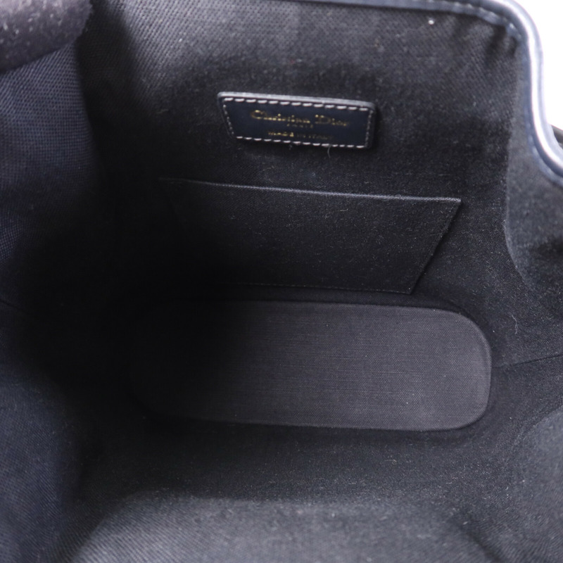 Dior 帆布Medium C'est Bag金扣手挽肩背兩用袋-4