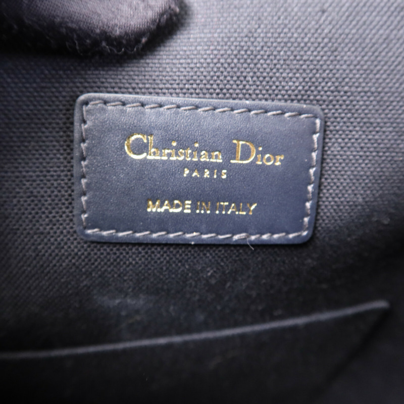 Dior 帆布Medium C'est Bag金扣手挽肩背兩用袋-5