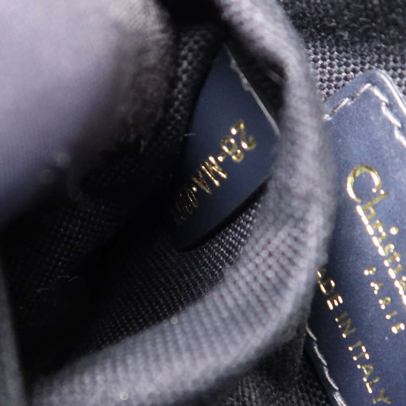 Dior 帆布Medium C'est Bag金扣手挽肩背兩用袋-7