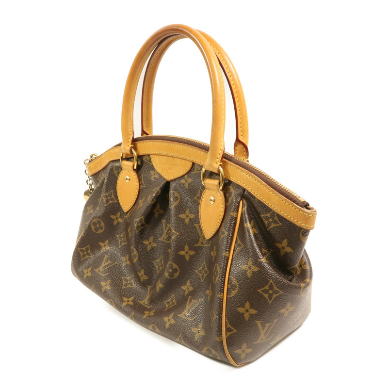 LOUIS VUITTON Monogram Tivoli PM金扣手挽袋-2