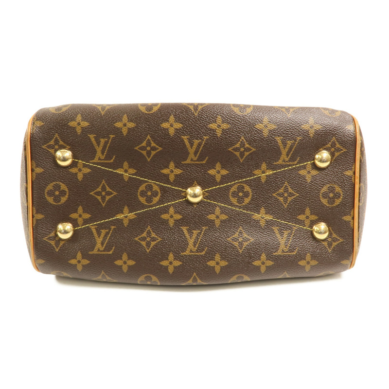 LOUIS VUITTON Monogram Tivoli PM金扣手挽袋-3