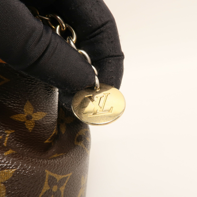 LOUIS VUITTON Monogram Tivoli PM金扣手挽袋-10