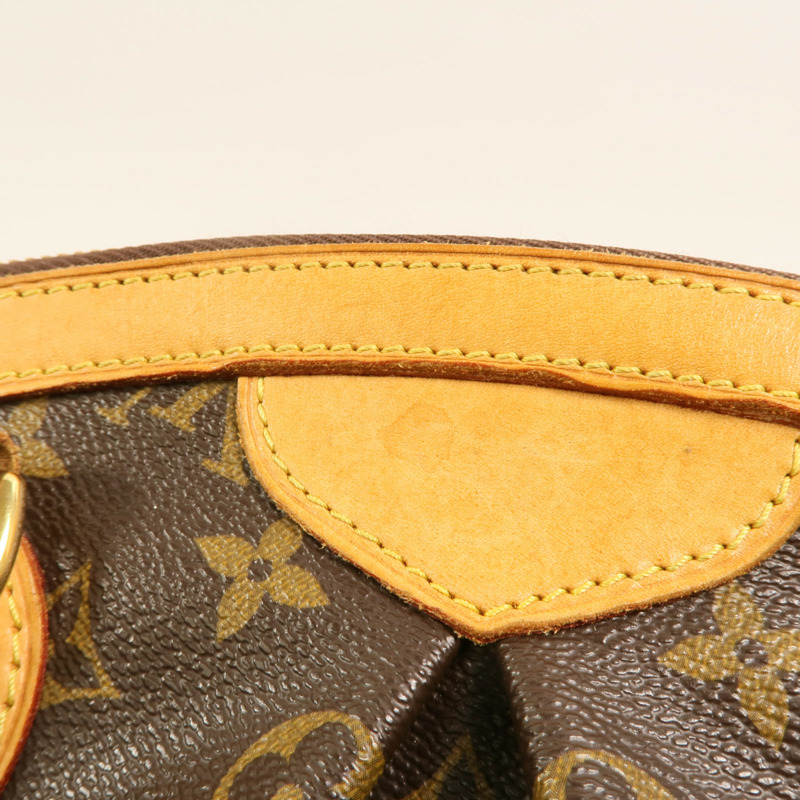 LOUIS VUITTON Monogram Tivoli PM金扣手挽袋-17