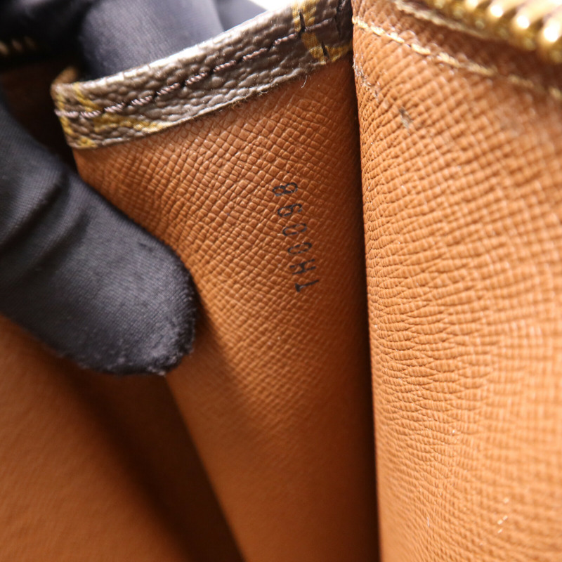 LOUIS VUITTON Monogram Poche Document Briefcase金扣手提包-7